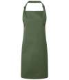 PR150 Colours Bib Apron Moss Green colour image